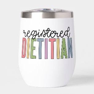 Personalised Registered Dietician Multicolored RD