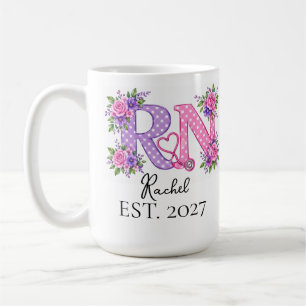 Personalised Registered Nurse Gifts   Coffee Mug