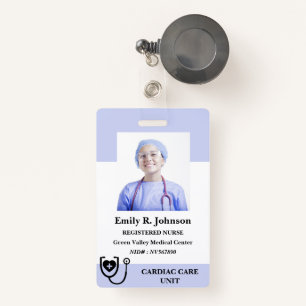 Personalised Registered  Nurse ID Badge