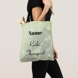 Personalised Reiki Therapist design Tote Bag