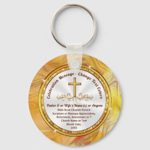 Personalised, Religious Favours, Scripture  Key Ring