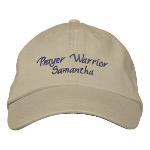 Personalised Religious Gift Embroidered Hat
