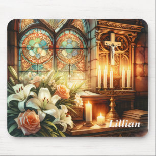 Personalised Religious Mouse Mat