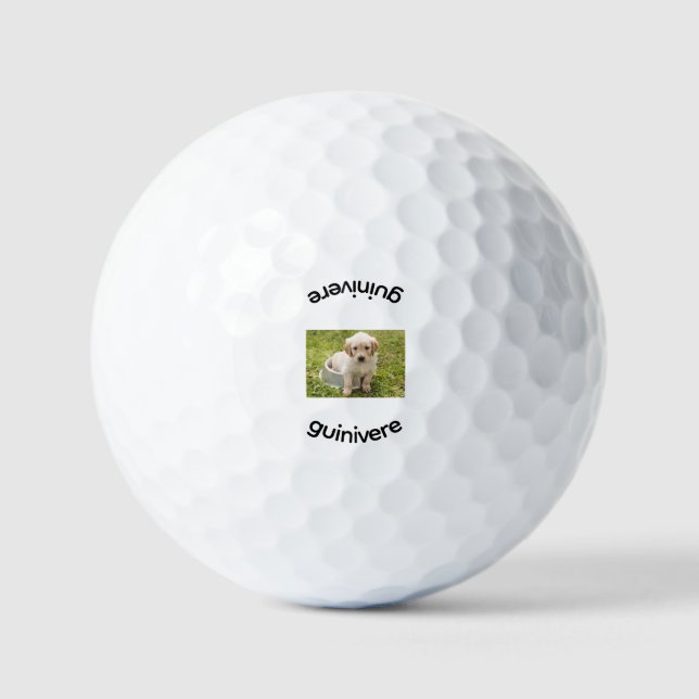 Personalised Replace Image Golf Balls (Front)