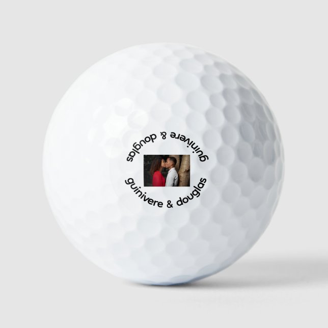 Personalised Replace Image Golf Balls (Front)
