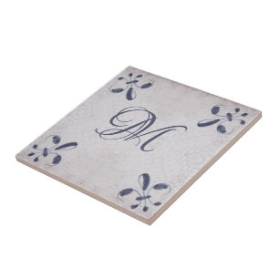 Personalised Repro Portuguese Blue Azulejos Tile