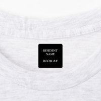 Personalised Residential Home Stick On Clothing