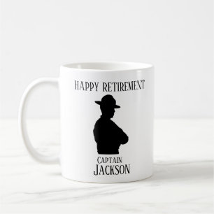 Personalised Retired State Police Officer  Coffee Mug
