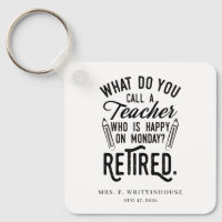 Personalised Retired Teacher School Principal