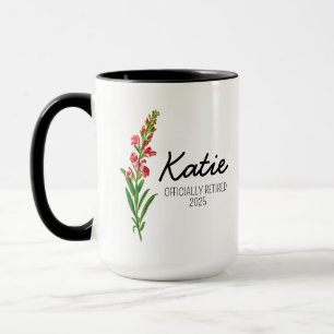 Personalised retirement gifts for women,retirement mug