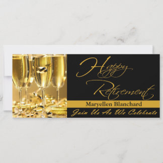 Personalised Retirement Party Invitation