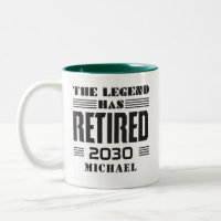 Personalised Retirement Police Chief Retired