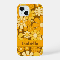 Personalised Retro 70s Floral Pattern