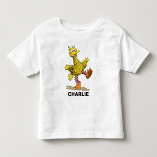 Personalised Retro Art Big Bird Toddler T-Shirt