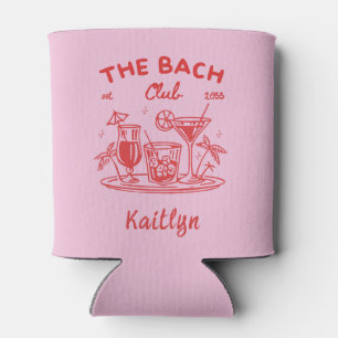 Personalised Retro Bachelorette Favour Koozie