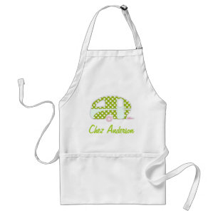 Personalised Retro Caravan Aprons