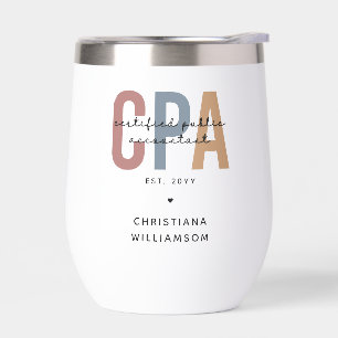 Personalised Retro CPA Certified Public Accountant