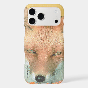 Personalised Retro Fox Art Retro iPhone 7 Plus
