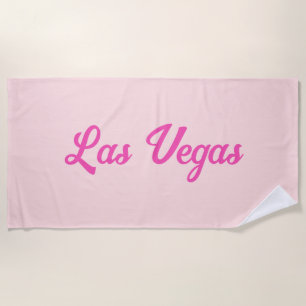 Personalised Retro Fun Custom Destination Beach Towel