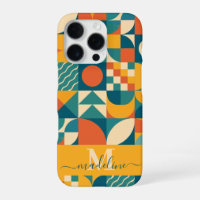 Personalised Retro Geometric Colourful