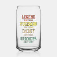 Personalised Retro Legend Husband Daddy Grandpa
