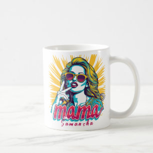 Personalised Retro Mama Pop Art (5) Coffee Mug