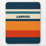 Personalised Retro  Mouse Mat<br><div class="desc">Imprint your name or initials on these accessories to infuse your devices and workspace with a touch of vintage charm and personalisation. Drawing inspiration from classic eras, our collection showcases a carefully curated colour palette and premium materials to ensure your devices are not only well-protected from everyday wear and tear...</div>