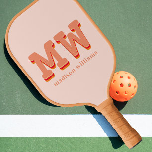 Personalised Retro Pickleball Paddle