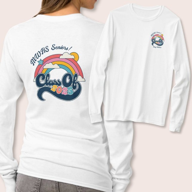 Personalised Retro Senior Class of 2025 Shirt (Personalized Retro Senior Class of 2025 Shirt
)