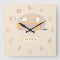 Personalised Retro Vintage Caravan Design