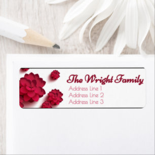 Personalised Return Address Label