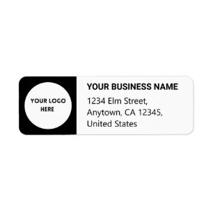 Personalised Return Address Label: Your Name & Log