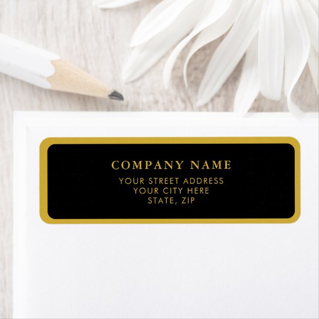 Personalised Return Address Labels - Add Your Text (Insitu)
