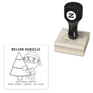 Personalised Return Address Rubber Stamp