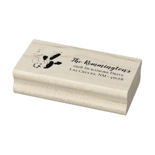 Personalised Return Address Stamp Bohemian Cactus
