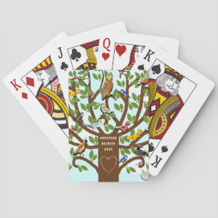 Personalised Reunion Playing Cards