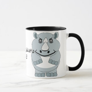 Personalised Rhino Design Mug
