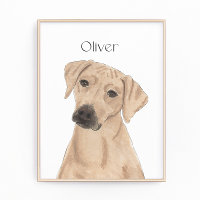 Personalised Rhodesian Ridgeback Reversible