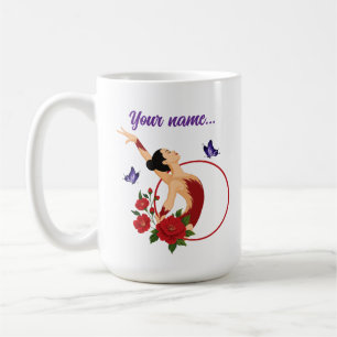 Personalised Rhythmic Gymnastics Coffee Mug