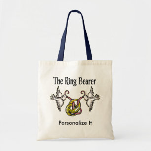 Personalised Ring Bearer Gifts Tote Bag