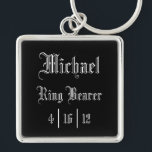 Personalised Ring Bearer Keychain<br><div class="desc">Personalised Ring Bearer Keychain</div>