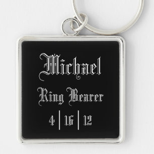 Personalised Ring Bearer Keychain