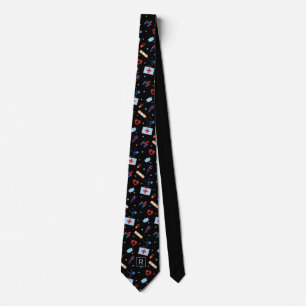 Personalised RN Nurse   Doctor Medical Pattern Tie