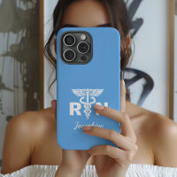 Personalised RN Nurse Phone Case, RN Nurse Gift