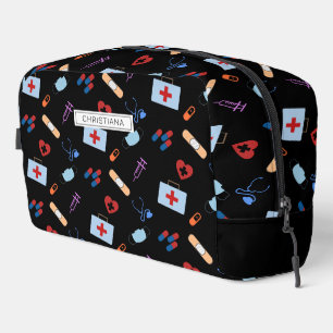 Personalised RN Nursing Med School Student Pattern Dopp Kit
