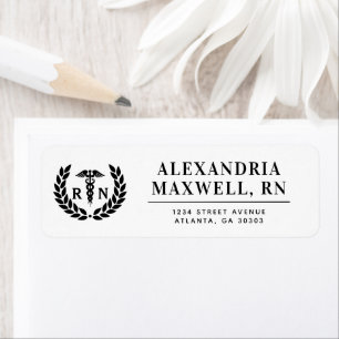 Personalised RN Nursing School Graduation Elegant