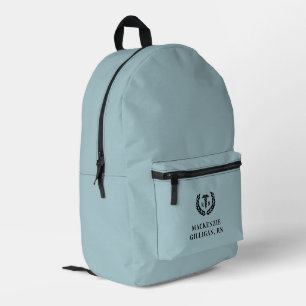Personalised RN Nursing School Graduation Elegant Printed Backpack