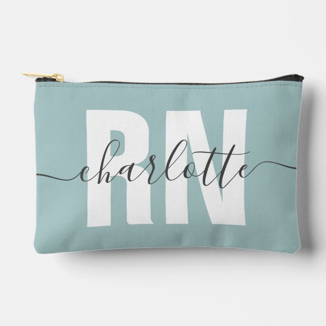 Personalised RN Registered Nurse Graduation Accessory Pouch (Front)