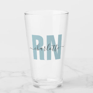 Personalised RN Registered Nurse Graduation Gifts Glass