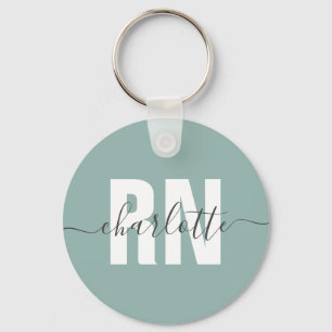 Personalised RN Registered Nurse Graduation Gifts Key Ring